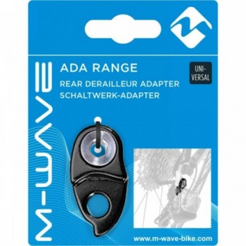 Adaptador de Desviador Trasero Ada Range de Aluminio Negro para Amplio Rango M-Wave - 3