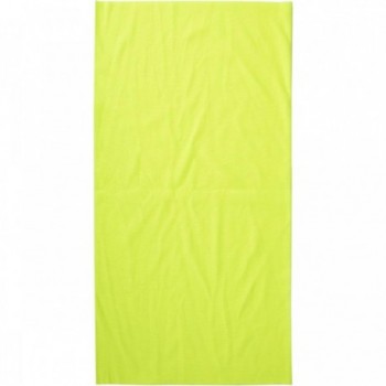 Neon Yellow Breathable Microfiber Tube Scarf - 1