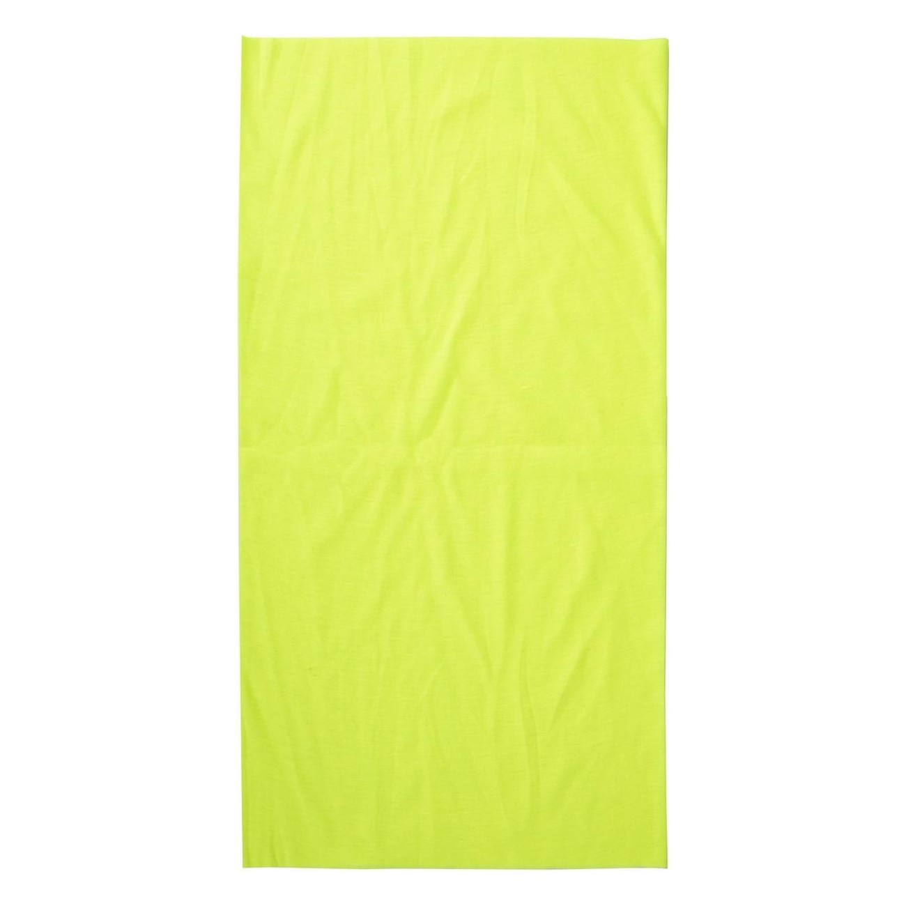 Neon Yellow Breathable Microfiber Tube Scarf - 1