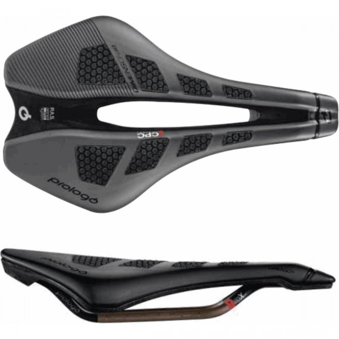 Selle Dimension PAS CPC Tirox 145x143mm Noir - Confort et Performances Avancées - 1