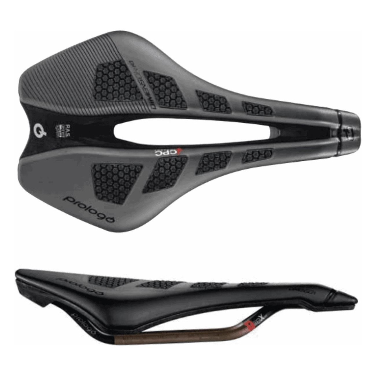 Selle Dimension PAS CPC Tirox 145x143mm Noir - Confort et Performances Avancées - 1