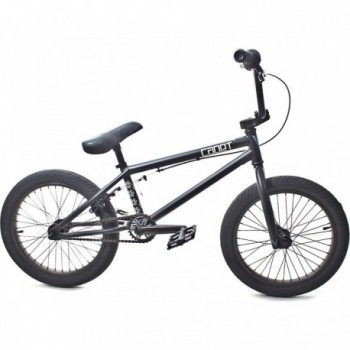 Grüne Cadet 18 Zoll Fahrrad Schwarz Matt - Hi-ten Stahlrahmen, U-Bremsen, 18x2.1'' Reifen - 1