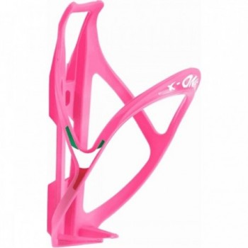 X-One Pink Composite Nylon Bottle Cage - Lightweight 28g - 1