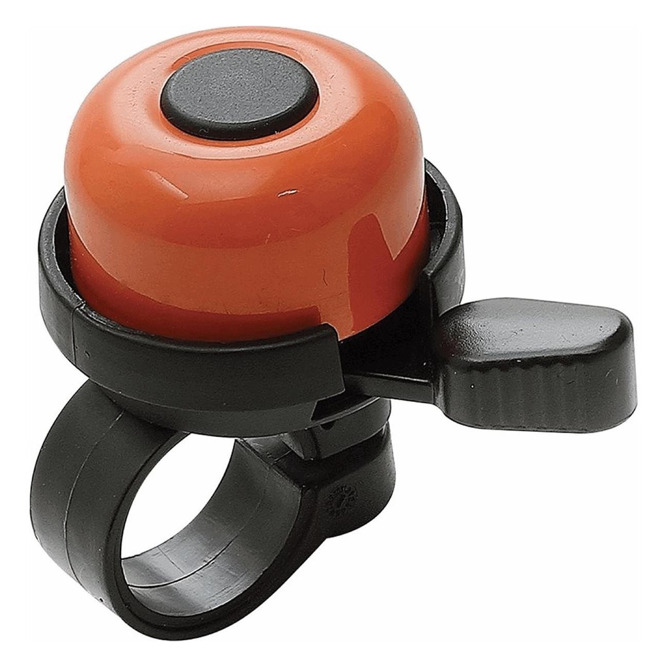 Red DIN DON Bicycle Bell Ø32mm for Handlebar Ø22mm MVTEK - 1