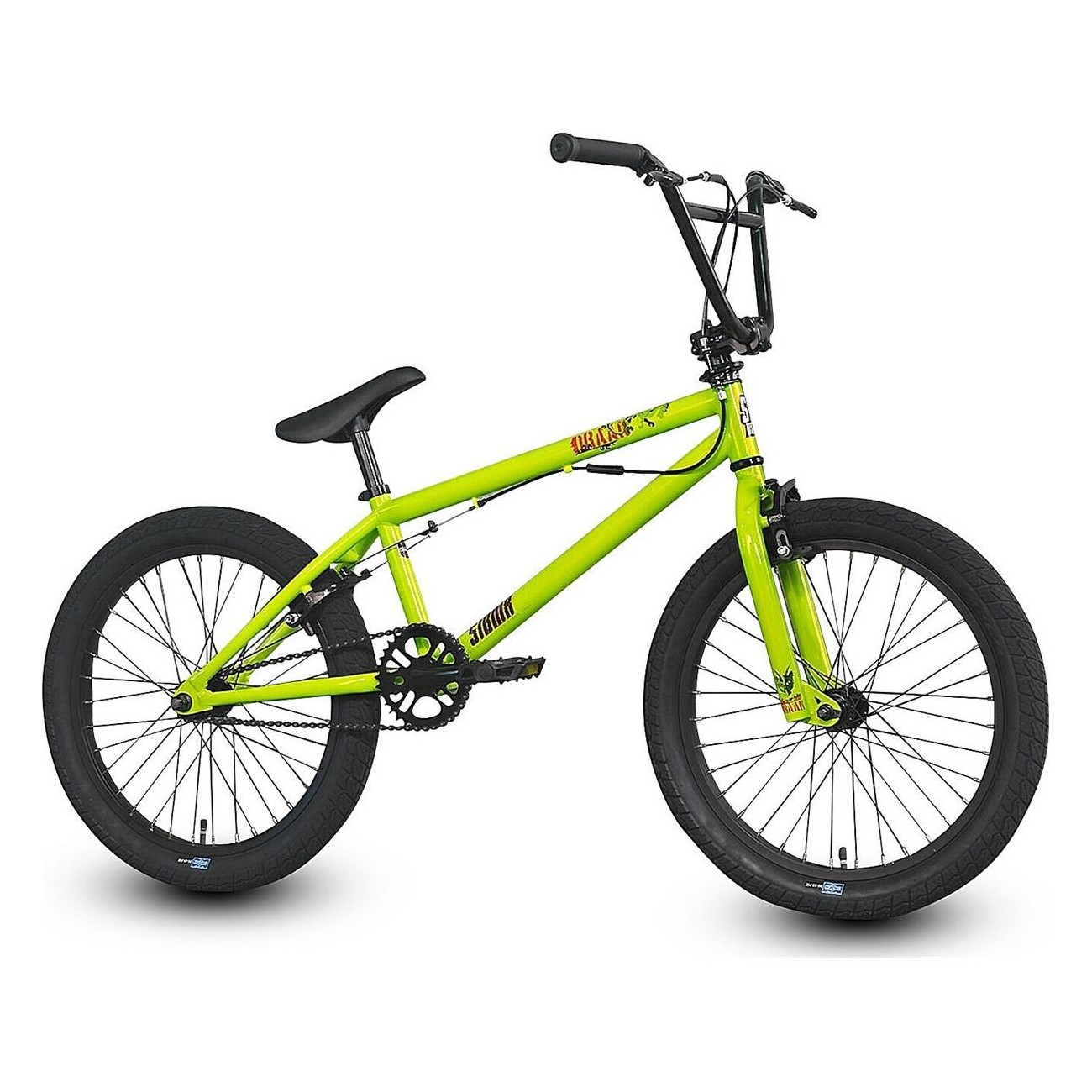 BMX Bike Sibmx FS-1 Safety Green - Performance and Reliability - 1