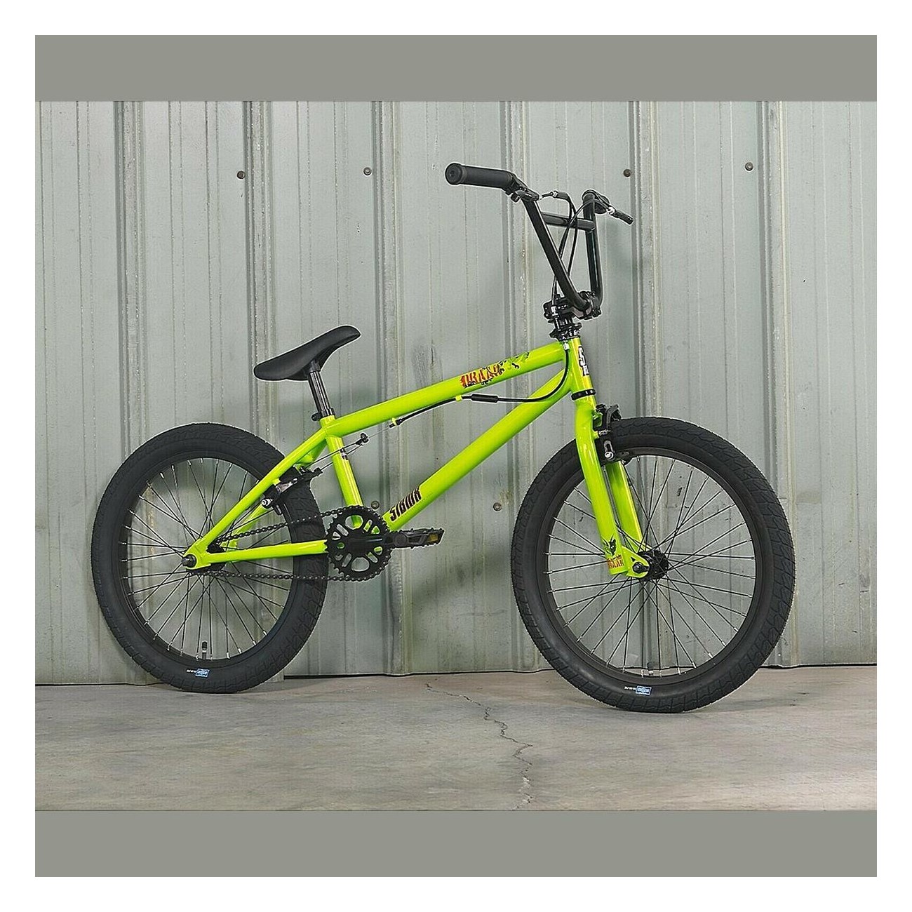 BMX Bike Sibmx FS-1 Safety Green - Performance and Reliability - 2