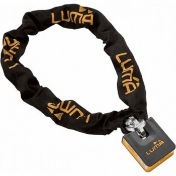 Luma Escudo 38 White Locking Chain 170cm x 15mm with Key - Bike Security - 1