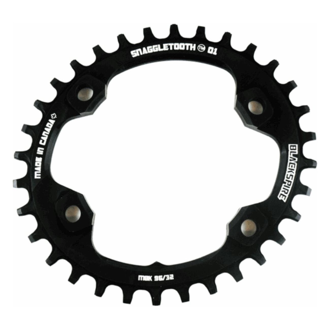 30T Snaggletooth XT8000 Oval Chainring for Shimano MTB 11/12V, Anti-Drop Tech - 1