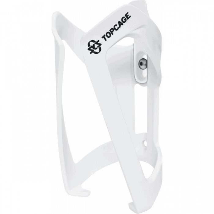 SKS TOPCAGE White High-Strength Resin Bottle Holder for Bike - Lightweight & Stable - 1