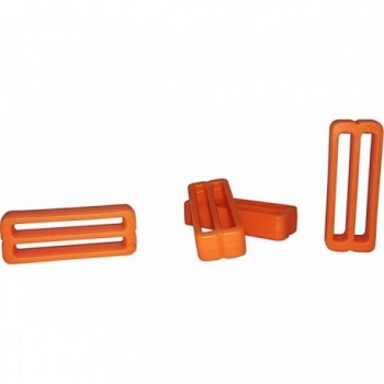 Universal Orange Strap Passers 4 pcs for Fixplus Plastic Straps - 1