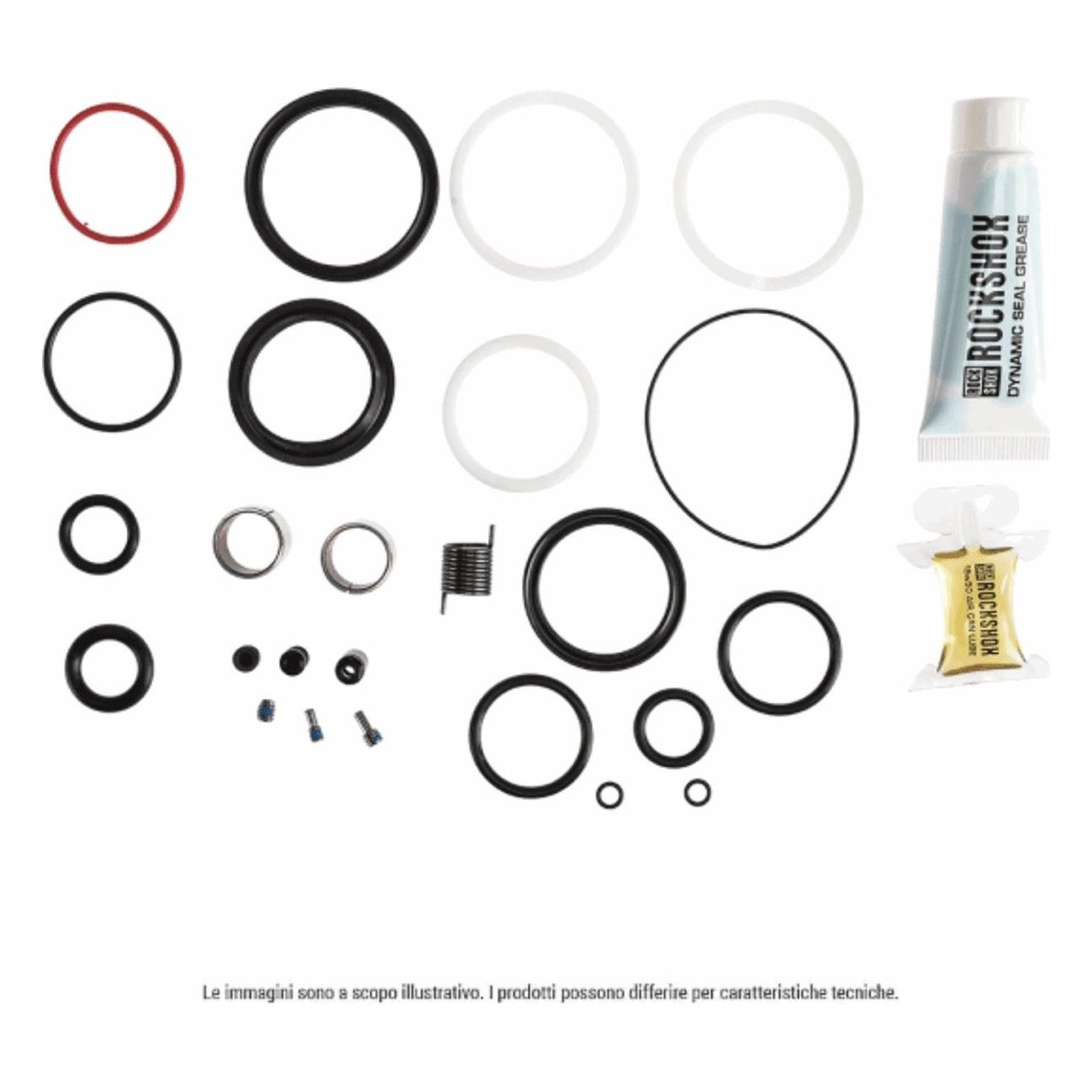 Kit Revisione Completo per Ammortizzatore Monarch B1 C1 D1 (2014+) - Compatibile con Modelli RL, R, RT, RT3 - 1 - Service kit - 