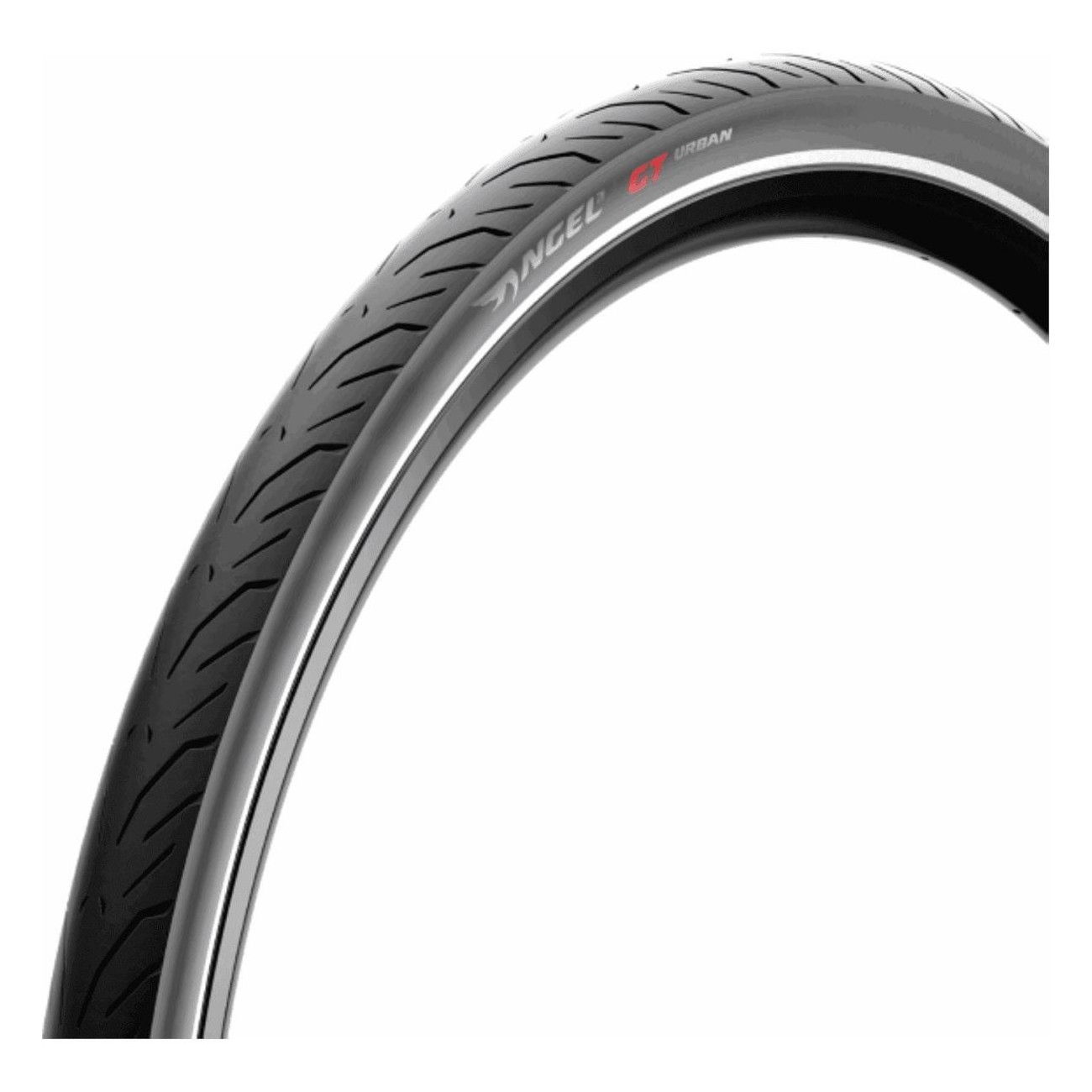 Angel GT Urban Tire 28' 700x52 mm Black Reflective for Urban Bikes - 1