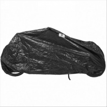 M-Wave Cargo Bike Cover 290x135x70 cm Black Durable Tarpaulin - 1