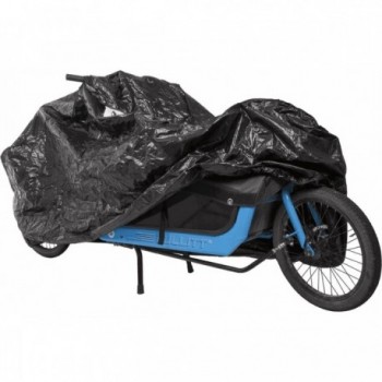 M-Wave Cargo Bike Cover 290x135x70 cm Black Durable Tarpaulin - 2