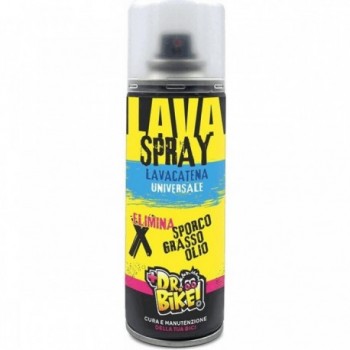 Dr.bike Lavacatene Spray 200ml - Pulizia ed Efficienza per Catene di Biciclette - 1 - Pulizia bici - 8005586230379