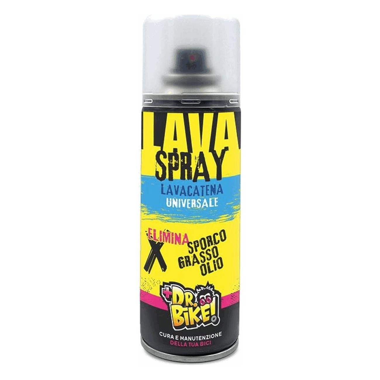 Dr.bike Lavacatene Spray 200ml - Pulizia ed Efficienza per Catene di Biciclette - 1 - Pulizia bici - 8005586230379