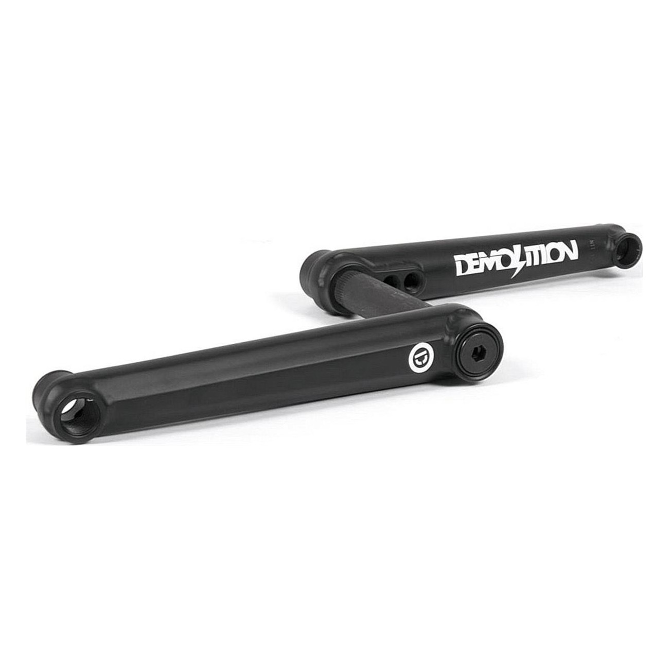 Demolition Revolt V2 Crank 175 mm Matte Black - 48 Teeth, High Performance - 1