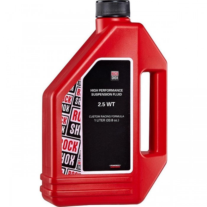 RockShox 2.5 WT Suspension Oil - 1 Liter for Optimal Bike Performance - 1