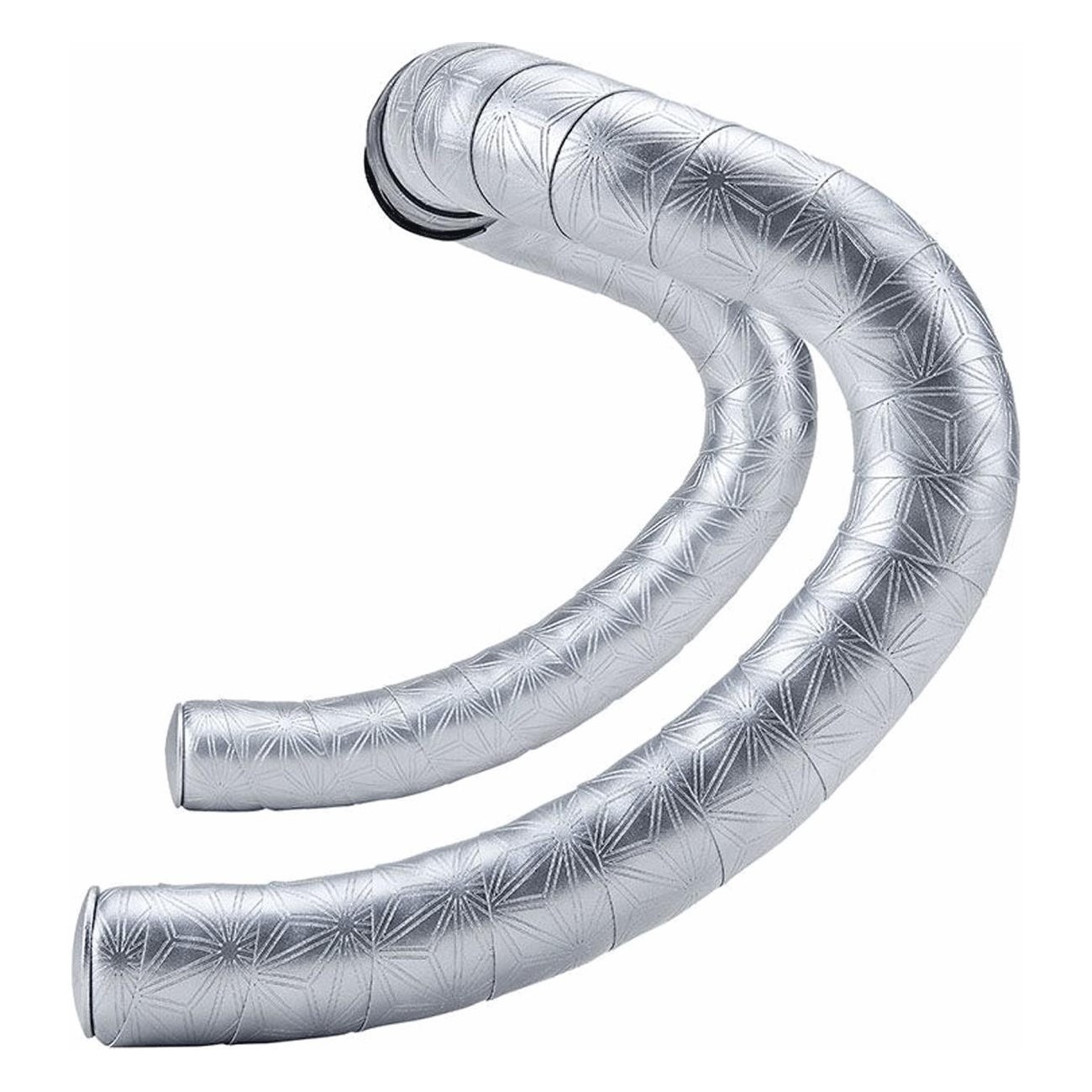 Supacaz Bling Platinum Lenkerband mit Aluminiumkappe - 1