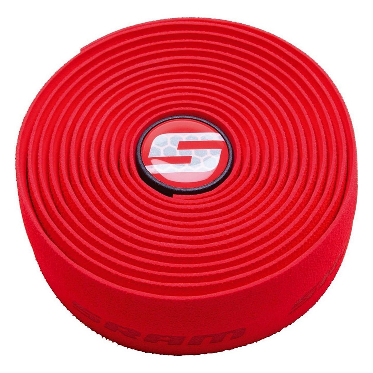 Nastro Manubrio SRAM Supersuede Rosso - Grip Eccellente e Finitura Elegante per Bici da Strada - 1 - Nastri manubrio - 071084566