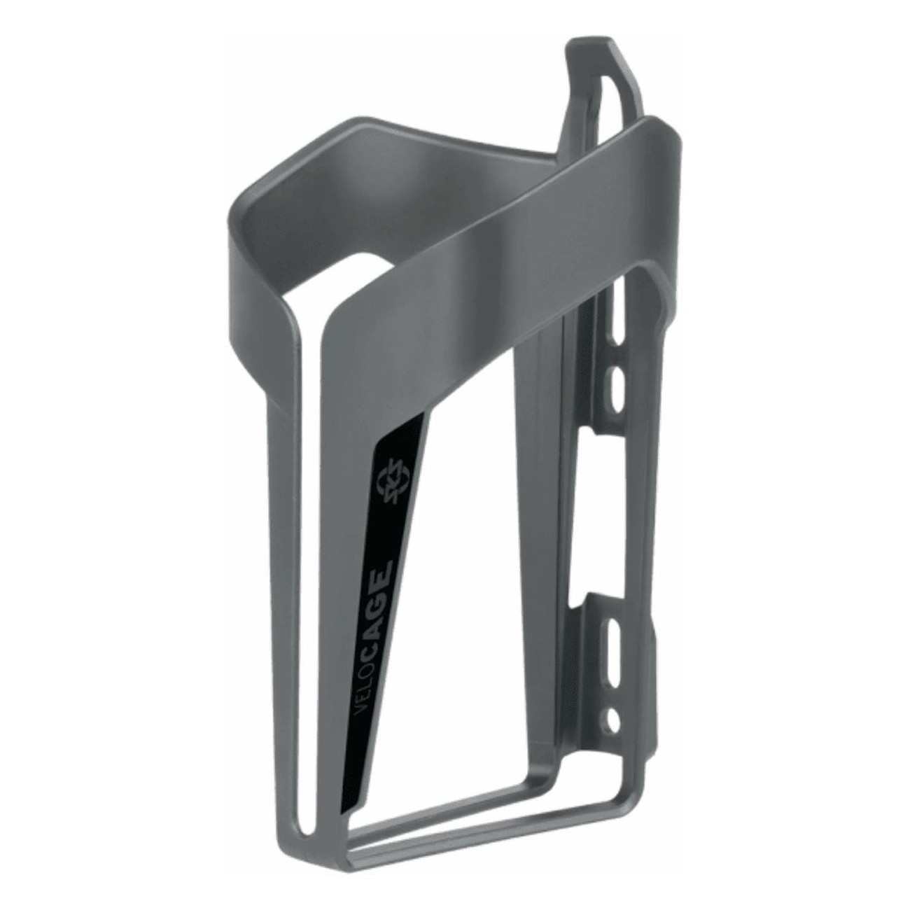 SKS VELOCAGE Gray Resin Bottle Cage, 42g - Lightweight and Durable for Bikes - 1