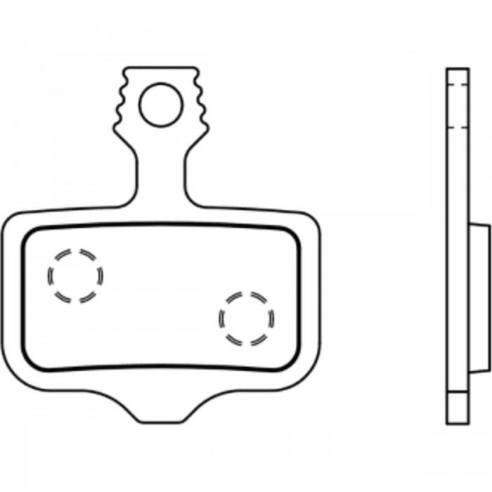 Semi-Metallic Disc Brake Pads Elixir, Level, X0 - Compatible with AVID, TRICKSTUFF, BRAKING - 1