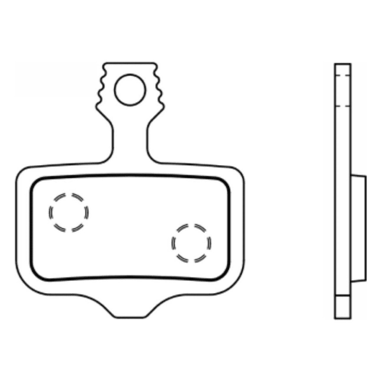 Halbmetallische Bremsbeläge für Elixir, Level, X0 - Kompatibel mit AVID, TRICKSTUFF, BRAKING - 1