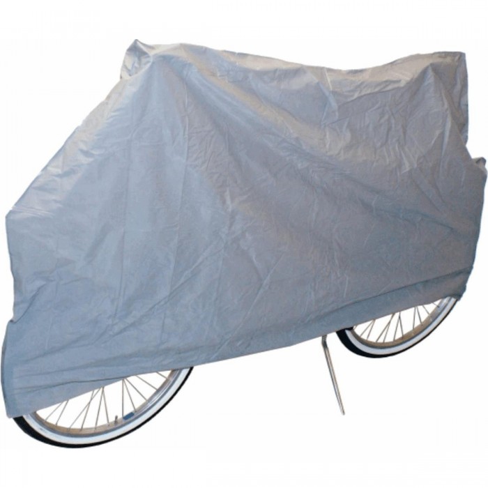 Universal Grey Bike Cover in Tear-Resistant Nylon 220x120 cm for 24'-28'' Bikes - 1