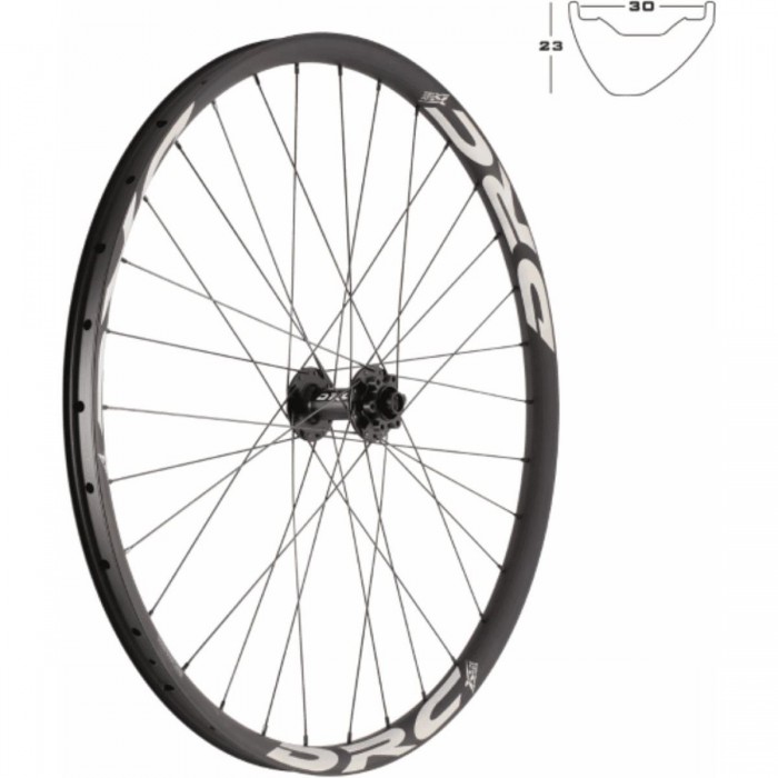 Roues Avant VTT 27.5' Tubeless Ready, Canal de 30mm, Disque, Enduro - 1