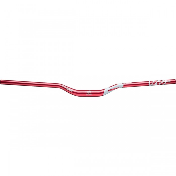 Reverse Handlebar 790mm Ø31.8mm with 35mm Rise Red-Gray for Enduro - 1