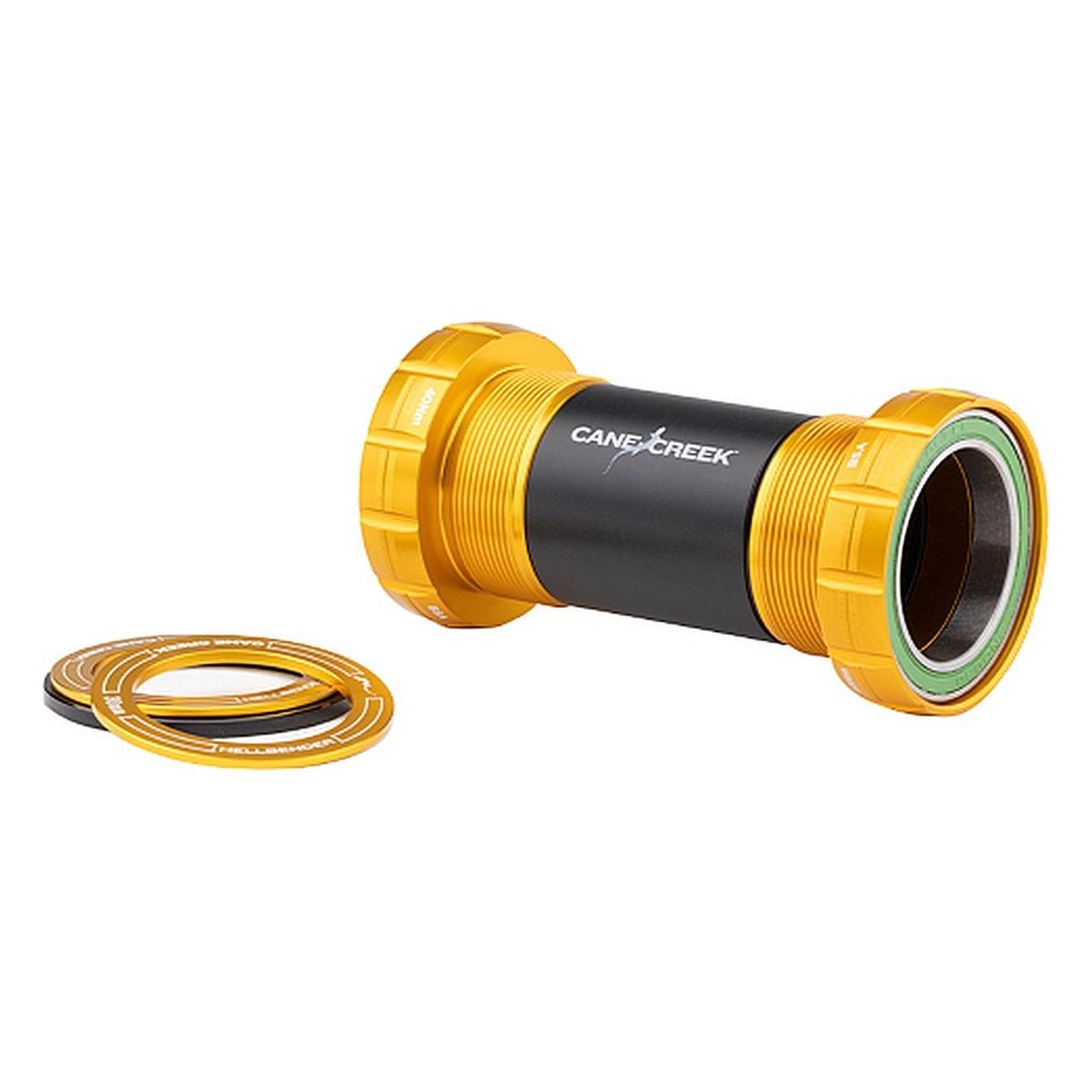 Movimento Centrale MTB Hellbender 70 BSA Filetto Inglese DUB 28.9mm - Oro - 1 - Movimento centrale e calotte - 0840226113395