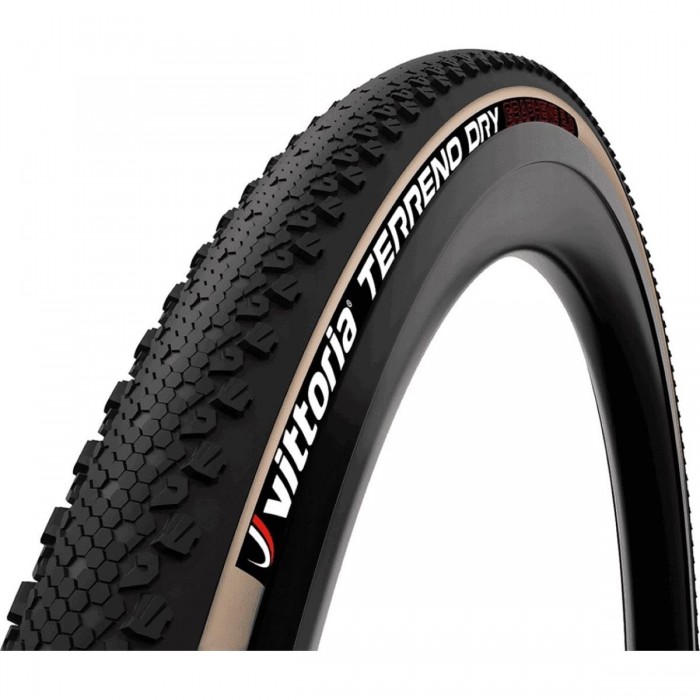 Foldable Tire 700x38 Terreno Dry TLR Graphene 2.0 Black for Gravel and Cyclocross - 1