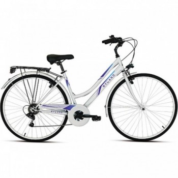 Bicicletta City Donna MYLAND 28' Grigia-Blu con Cambio Shimano 7V, Taglia M - 1 - City - 8059796061391