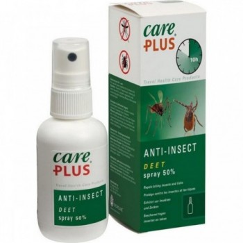 Spray Repellente Anti-Insetti Care Plus DEET 50% - 60ml - 1 - Protezione da insetti - 8714024329468