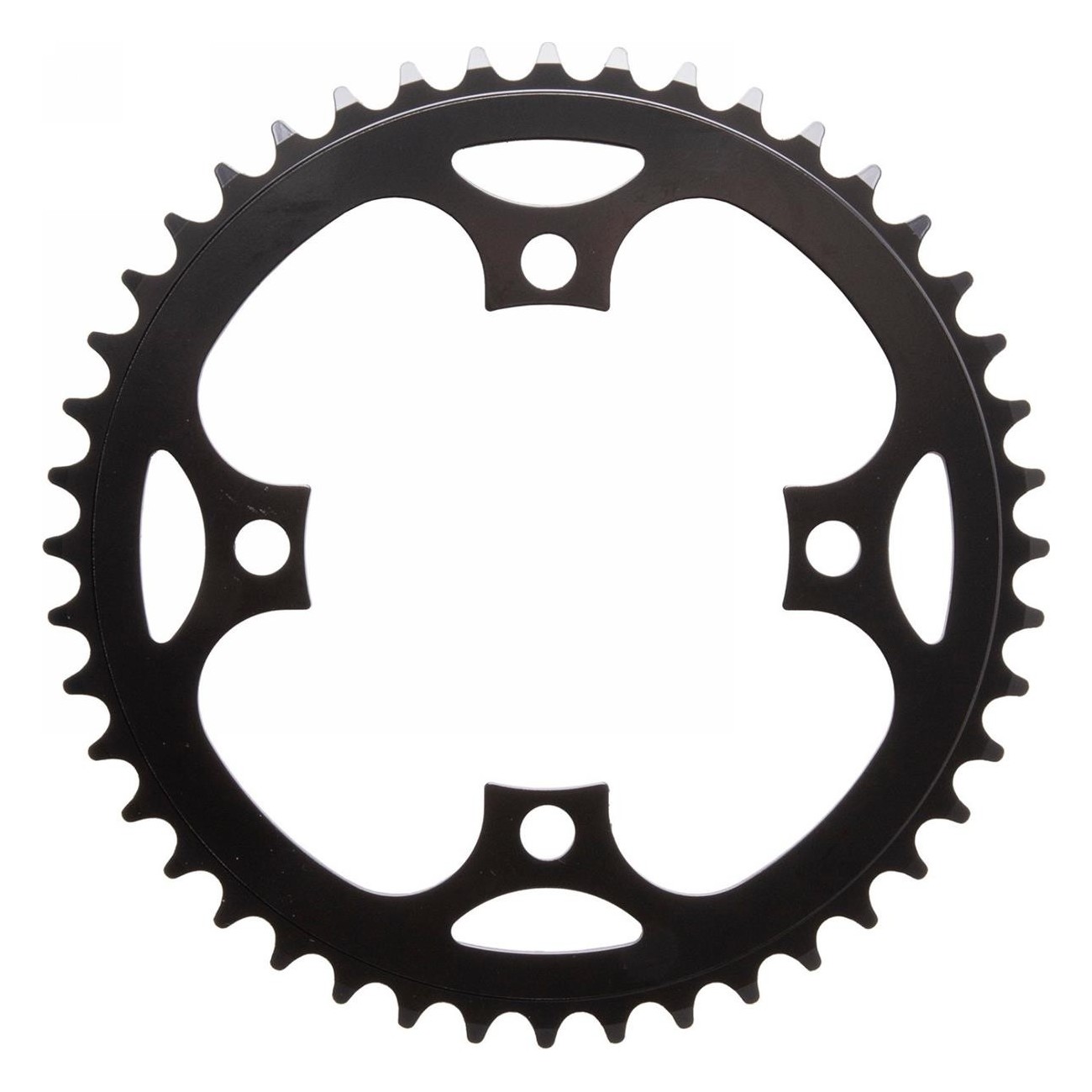 Steel Gear for E-bike 44T, 44 Teeth, 104mm, Black - 1