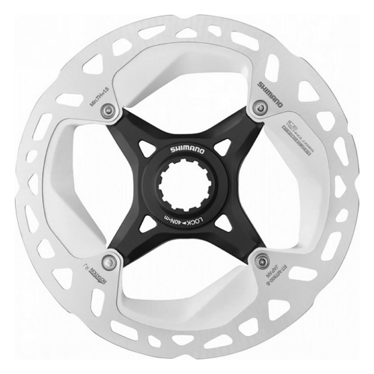 Shimano RT-MT800 160mm Center Lock Ice-Tec Freeza Brake Disc - 1