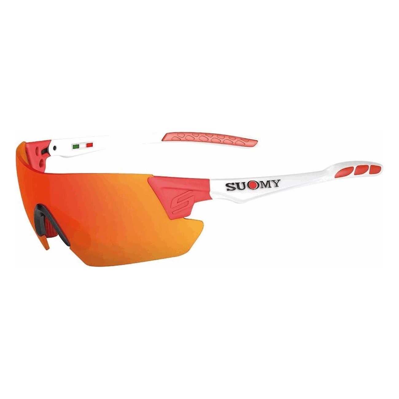 Gafas SUOMY Sanremo Blanco/Rojo - Estilo y Funcionalidad Deportiva - 1