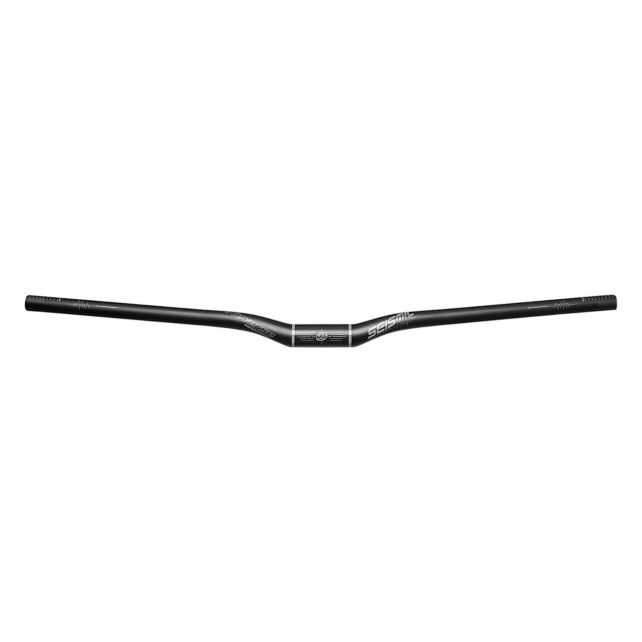 Guidon en carbone Reverse Seismic 810, Ø31.8mm/25mm, Noir Mat-Gris, pour E-Bike et Downhill - 1