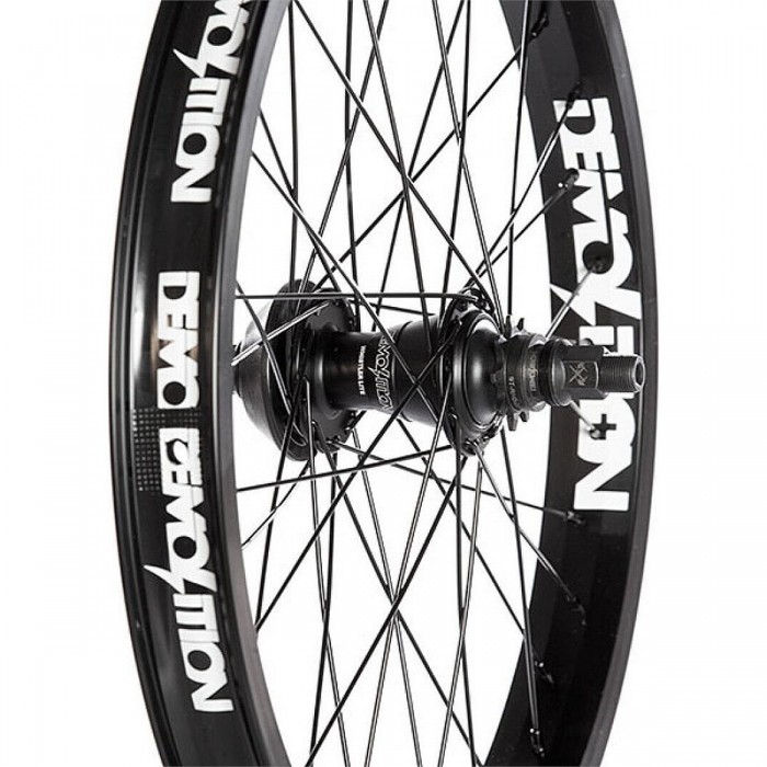 Roues de démolition Team Plus 20' Noir avec Rotator Freecoaster 9T RHD - 1