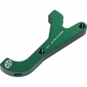 Adaptateur de disque de frein IS-PM 200 mm AVID Vert pour roue arrière - 1