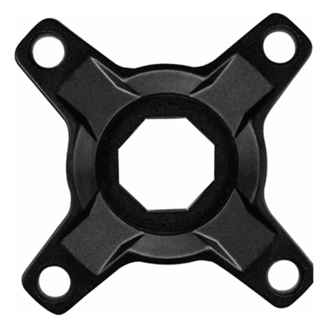 Spider Brose Nero Anodizzato AL6061 BCD 104/64 - Leggero 101g per Bicicletta - 1 - Spider - 4713909537282