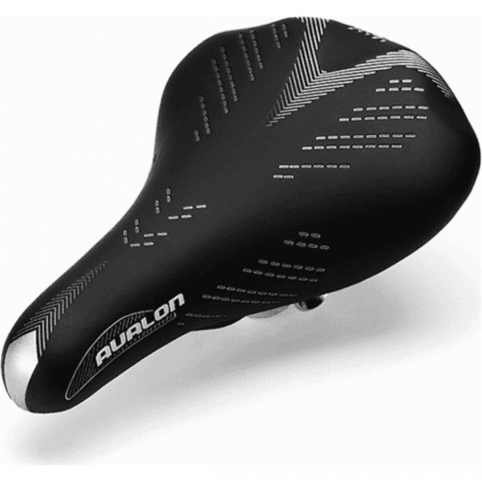 Women's MTB Offroad Saddle Black 220x168 mm, 464g - Comfort & Durability - 1