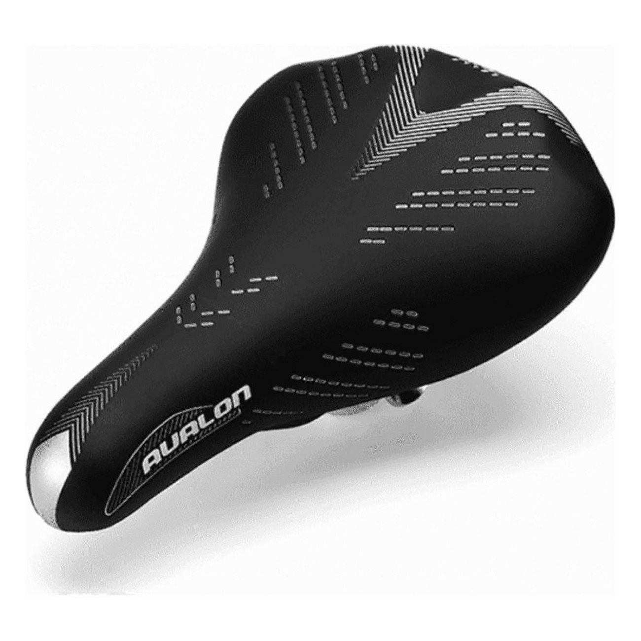 Women's MTB Offroad Saddle Black 220x168 mm, 464g - Comfort & Durability - 1