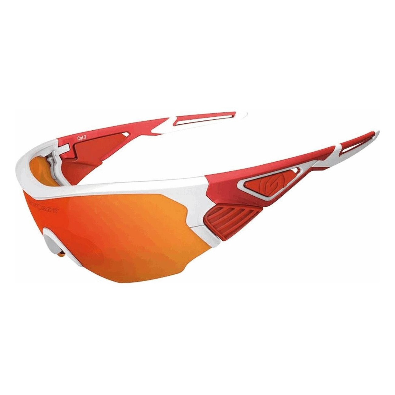 Gafas Deportivas Roubaix Blanco/Rojo SUOMY - Diseño Atractivo y Calidad Garantizada - 1