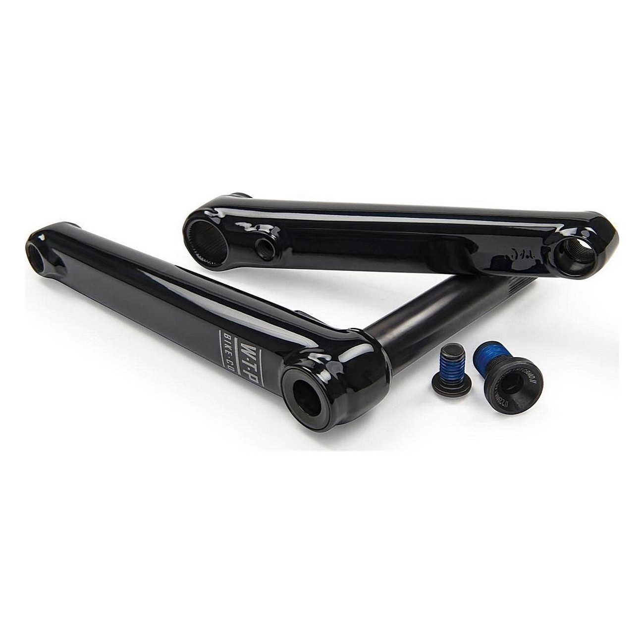 WTP Crank Legacy 170mm Glossy Black - Innovative and Durable Design for Cycling - 1