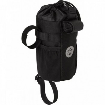 Bolsa de Manillar AGU Venture 1L Negra para Bikepacking - 9x16x9 cm - 1