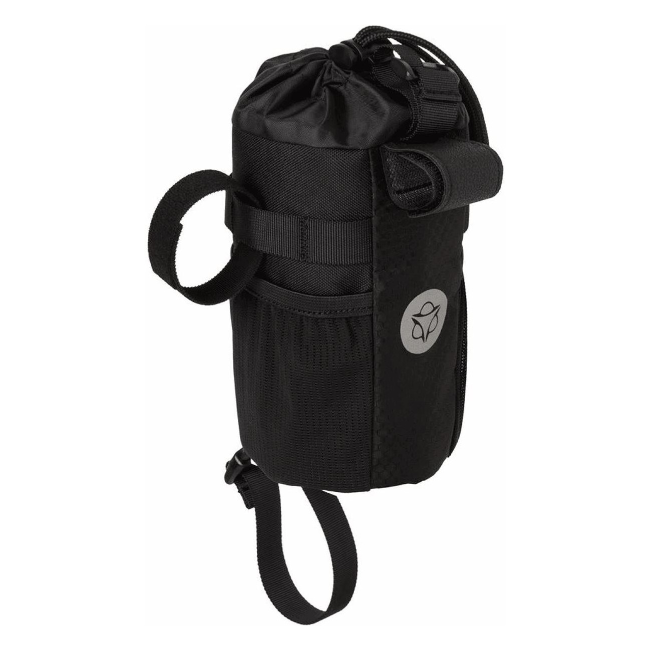 Bolsa de Manillar AGU Venture 1L Negra para Bikepacking - 9x16x9 cm - 1