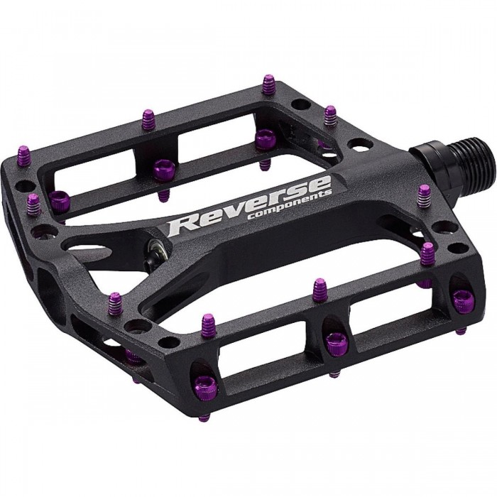 Pédale de Recul Black One Noir-Violet pour VTT - Design Élégant et Performances Supérieures - 1