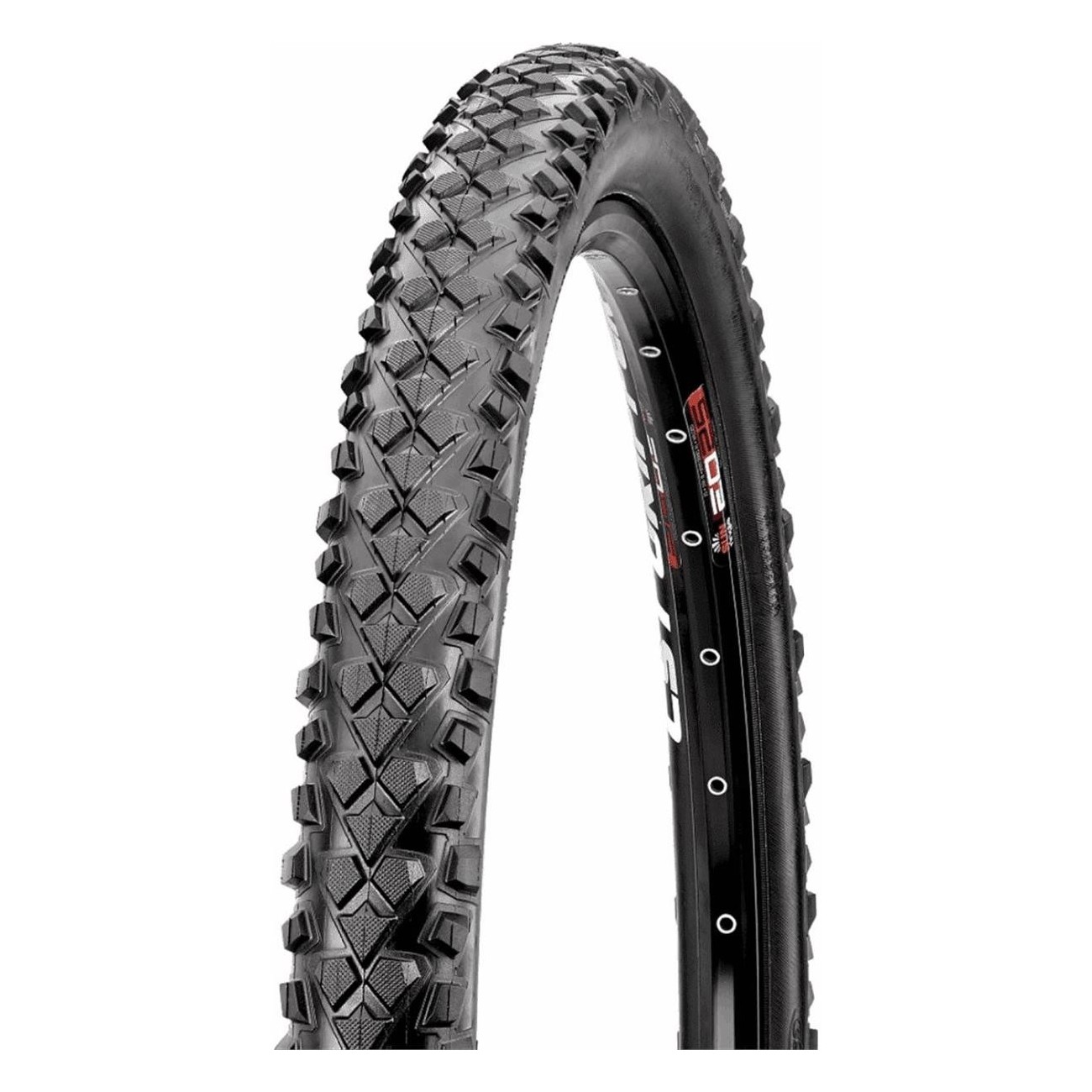 700x40 Black Rigid Tire for City Trekking, ETRTO 42-622, Ideal for Urban Excursions - 1