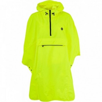 Giacca Rain Commuter Poncho Giallo - Impermeabile Taglia Unica per Spostamenti in Città - 1 - Giacche - 8717565658875